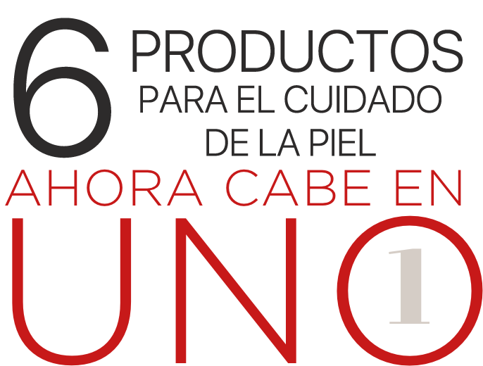 6 Skincare products now fit into one